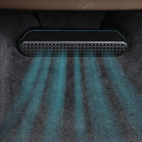 2PCS/Set Car Back Seat Air Outlet Cover For BMW X3 2018 2019 Under Car Rear Seat Air Conditioning Vent Cover Net