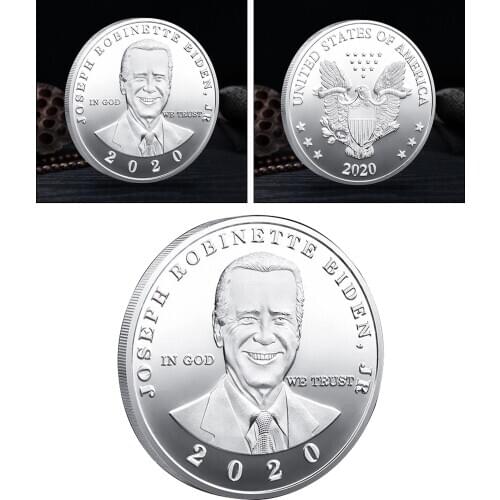 American 46th President President of the United States Biden Coin Coin Commemorative Coin Patriosts Collection