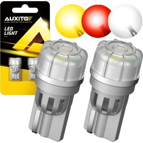 AUXITO 2x W5W T10 LED Canbus Car Parking Lights 12V For Opel Astra J K Insignia Corsa Zafira B Vectra C Skoda Rapid Octavia 2 A5