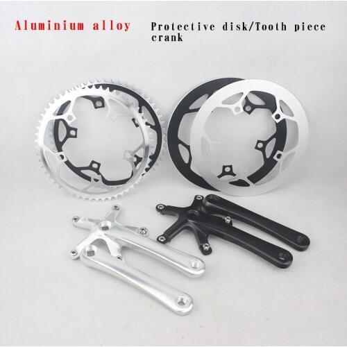 Mountain bikes crankset Aluminum Alloy Tooth Disc 53T Small Wheel folding 20 inches Tooth Slice Repair Chain wheel Bicycle Parts