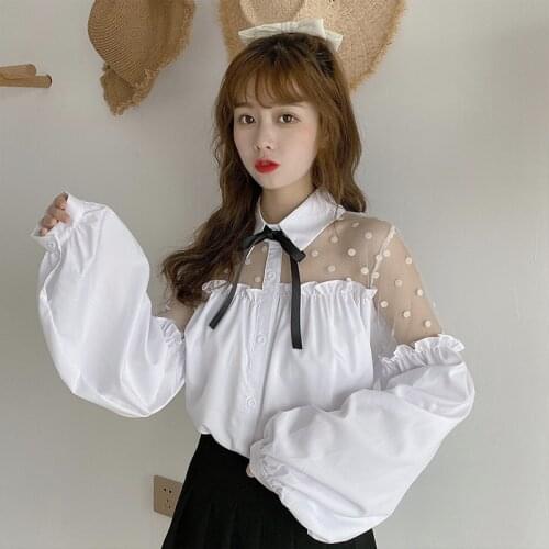 Прозрачные блузки Himifashion China At AliExpress