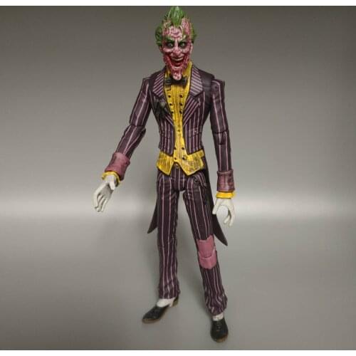 DCC Collectibles DCC Arkham Asylum The Joker Twisted Face Loose Action Figure