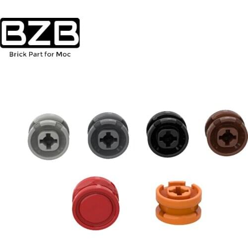 BZB MOC Assembled Particles 93594 Smooth Small Wheel Building Block Building Block Parts Children DIY Educational Toys Gifts