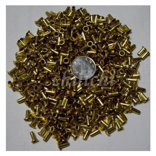 Corn 2x4mm copper copper rivets Buy a pack of about 1000 pieces