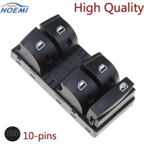 YAOPEI 4F0959851A 4F0959851F Electric Power Window Switch For Audi A3 8P1 8PA 2003-2014 For Audi Q7 4L 2006 2007 2014 SUV