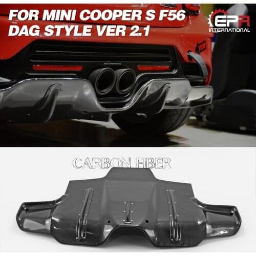 Suit For F56 Mini Cooper s Modified Dag Style Carbon Fiber Rear Lip Spoiler