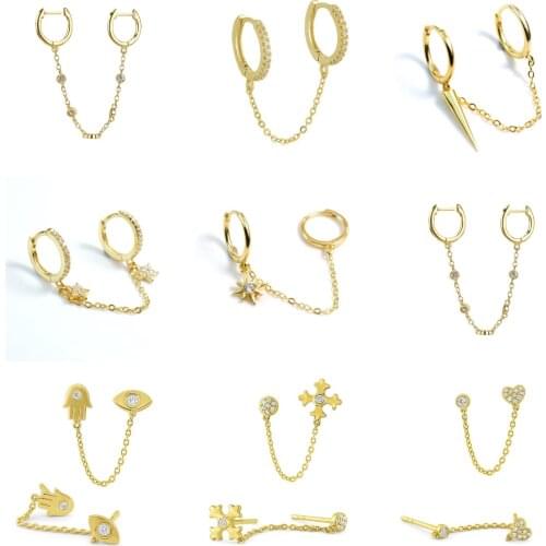 Gold Silver Color Cute Glossy Airplane Pendant Drop Earring for Women Rock Punk Party Fashion Jewelry Charm Hoop Ear Rings 2022