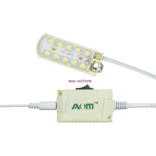 10 SMD LED AOM-10A (SMD LED) 110-220V 380V/0.5w/50-60Hz Abs Industrial Sewing Machines Work Lamp Machine Led Lighting
