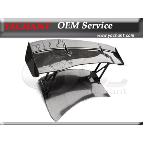Full Carbon Fiber FCF Rear Spoiler GT Wing 1600mm Fit For 2008-2014 R35 GTR GTR35 VTX Type-5 Style Rear Spoiler GT Wing