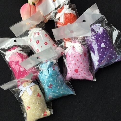 1Pcs Natural Plant Mothproof Fragrance Sachet Bag Car Wardrobe Incense Rose Lily Jasmine Lavender Sachet 10g