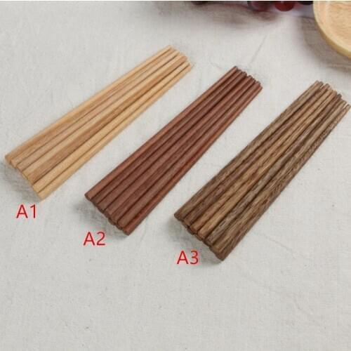 200pairs Natural Wooden Bamboo Chopsticks Health Without Lacquer Wax Tableware Dinnerware Hashi Sushi Chinese NO98