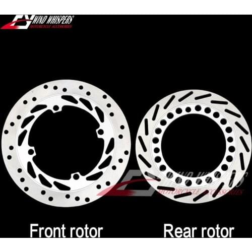 Dirt Motorcycle Front Rear Brake Disc Rotor For Honda AX-1 NX250 AX 1 NX 250 1989-1994