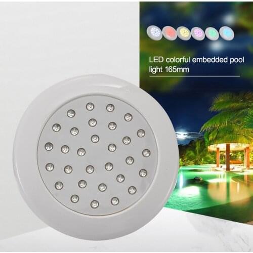 30 Led Remote Controlled RGB Swimming Pool Light Battery Operated Submersible Light Outdoor Underwater Lamp Garden Decoration