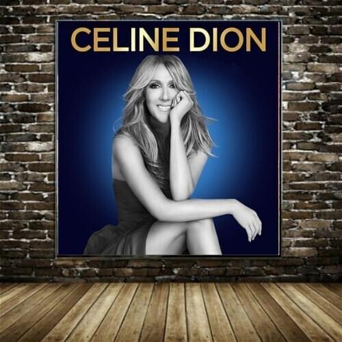 5D DIY celinedion singer diamond painting needlework cross stitch square&round 5d diamond embroidery wall decoration