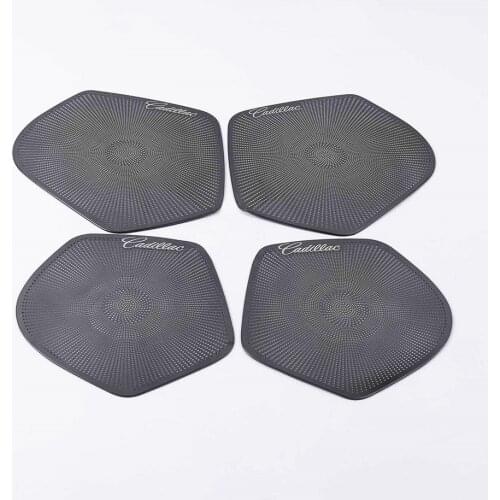 Car Sticker Loudspeaker Decoration Door Audio Speaker Cover Trim for Cadillac XT4 XT6 CT4 CT5 2019 2020