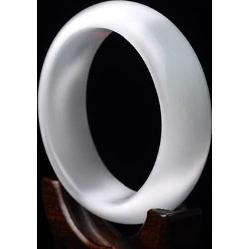 White Natural Cat Eye Crystal Bangles Women Lucky Gemstones Bangle Opal Bracelet Fine Jewelry Accessories Girlfriend Mom Gifts