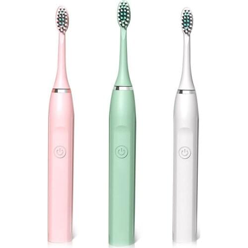 Sonic Electric Toothbrushes for Adults Kid Electronic Whitening Teeth Brush With Brush Head AA Battery
