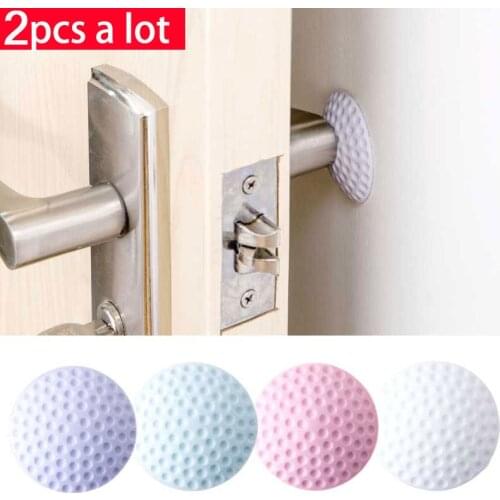 Vanzlife silent gate Sponge fenders door children protective Silicone Wall handle protect pad stickers Collision avoidance