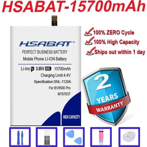 HSABAT Batteries For Blackview BV9500 Pro Phones