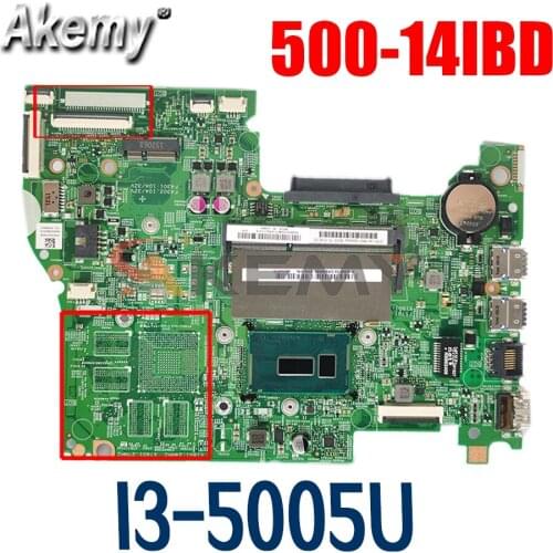 LT41 MB 14217-1M Laotop motherboard for Lenovo YOGA 500-14IBD FLEX3-1470 (14 inch) original mainboard I3-5005U/4030U GM