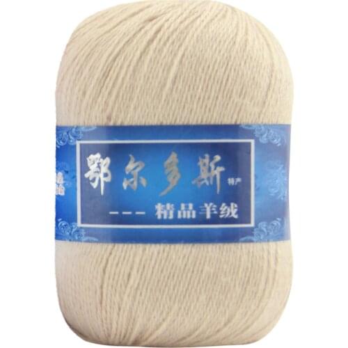 1pc Soft Cashmere Yarn Hand-knitted Mongolian Woolen DIY Weave Thread Knitting Yarn Ball Scarf Wool Yarny Baby 50 grams 110m