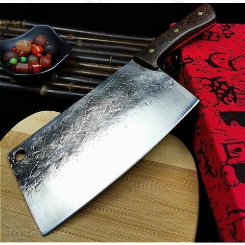 PEGASI Hand forging bone cutter thickened heavy - duty bone cutter cutting bone section special knife meat stall butcher knife
