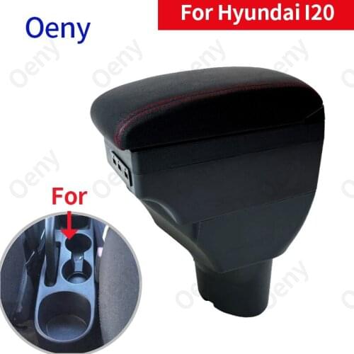 For Hyundai I20 Armrest box 2012 Interior Parts special Retrofit parts Center Storage box car accessories