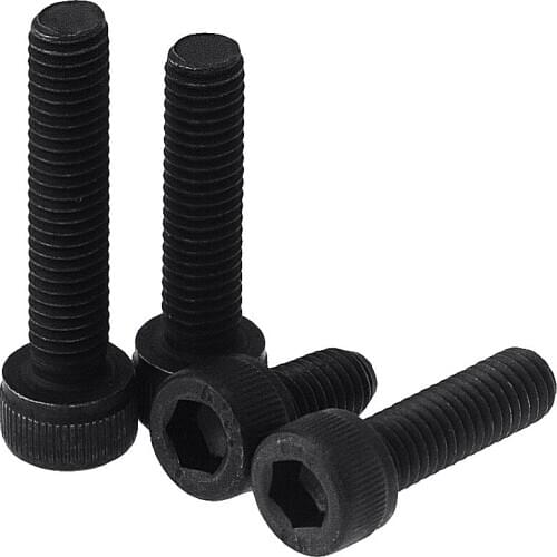 1PCS M8x10-70 18 20 30 40 50 60 DIN912 Grade 12.9 Allen Socket Head Screw Hexagon Socket Head Cap Screws Hex Socket Screw M8*10