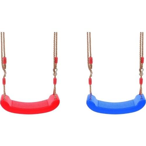 1Unit Adjustable Blue/Red Jungle Swing Set for Outdoor Backyard Play Game Sets