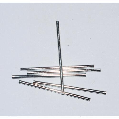 10/100pcs 1.5*35mm iron axle gear drive shaft OD 1.5mm length 35mm DIY toy technology model parts baby toys for children/g1.5x35