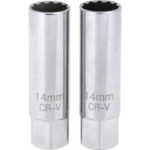 14mm Spark Plug Socket Remove Wrench Thin Wall Magnetic Removal Tool 3/8 inch Drive