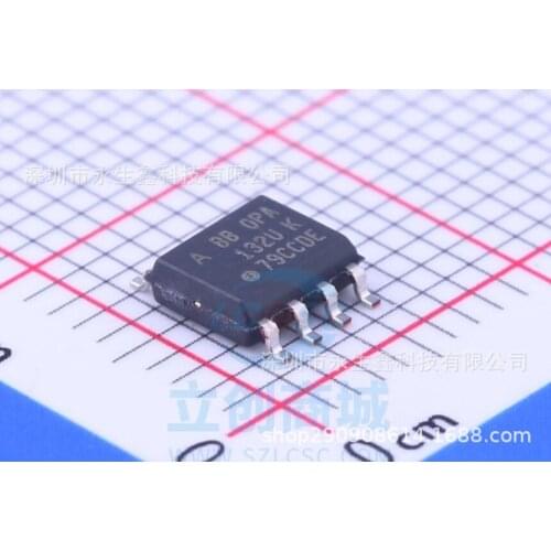 5/PCS OPA132U OPA132 OPA132UA SOP-8 Single Operational Amplifier Brand New & Original