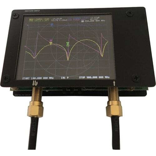 50kHz-3GHz Vector Network Analyzer Large Screen Antenna Analyzer Shortwave HF VHF UHF for S-A-A-2 NanoVNA V2