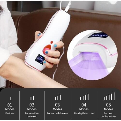 999999 Flash LCD Display Body IPL Laser Hair Removal Machine Professional Permanent IPL Hair Remover Electric Laser Epilator