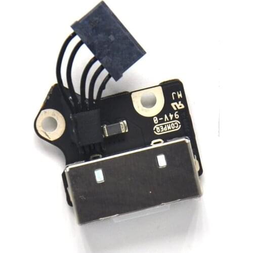 A1398 Power DC-IN Jack Board for MacBook Pro 15 Retina A1398 2013-2015 820-3109-A 923-00535 emc 2512 2910 2909 DC Jack Board