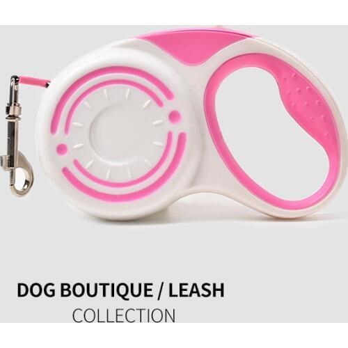 2019 Pet Automatic Retractable Tractor Pet Articles 5 Meters Dog Traction Rope Pet Traction Rope Manufacturer Factory Selling