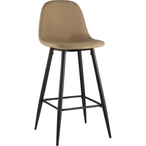 Bar stool portable chair Nordic minimalist style, comfortable, fashionable and beautiful, 1 piece of bar stool for household use