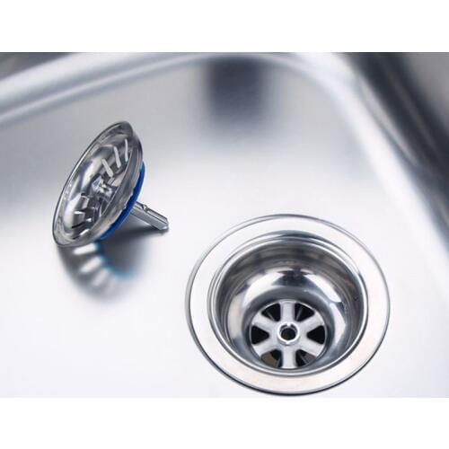 Stainless Steel Sink Filter Kitchen Drains Sewer Waste Plug Bathroom Hair Catcher Colanders Strainer Basin Accessories