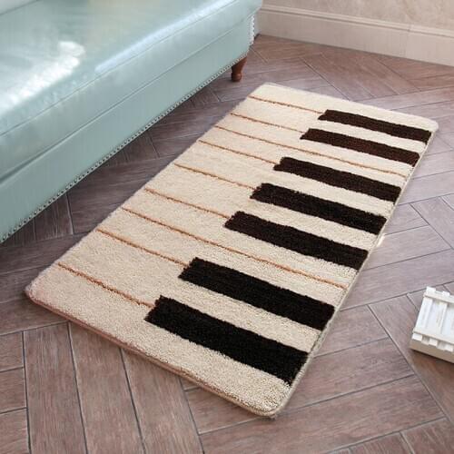 Lovely popular piano carpet special fashion mats piano bed hallwaymat bedroom rug pad 70*140CM