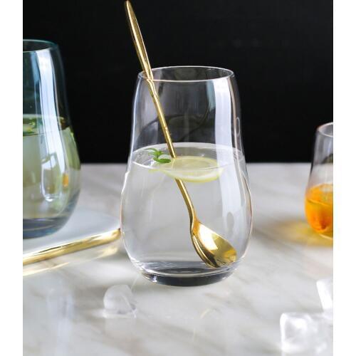 Reusable Drinking Glasses Cocktail Champagne Water Bottle Glass Whisky Bear Drink Glass Copas De Novios Coffee Glass QJJ60BLB