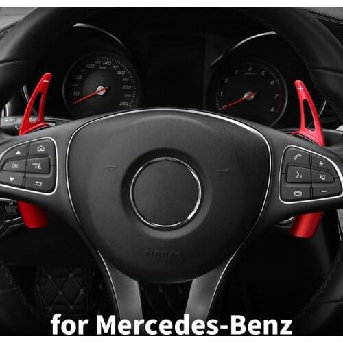 Car steering wheel shift paddle modification For Mercedes-Benz CLA CLS GLA GLC GLE GLS SLC A B C E S SL V G Class 2016 20 2021