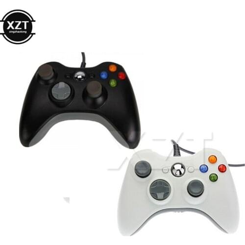Newest Hot USB Wired Joypad Gamepad For Wired Controller Black White For PC Game Joystick Not for XBOX