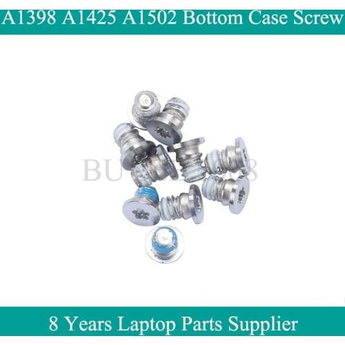 10 set/lot New Screw For Macbook Pro Retina 13" 15" A1398 A1425 A1502 Bottom Case Cover Screws Set 2012 2013 2014 2015 Year