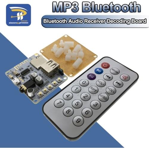 V5.0 V4.2 Bluetooth Audio Receiver board with USB TF card Slot decoding playback preamp output 5V Wireless Stereo Music Module