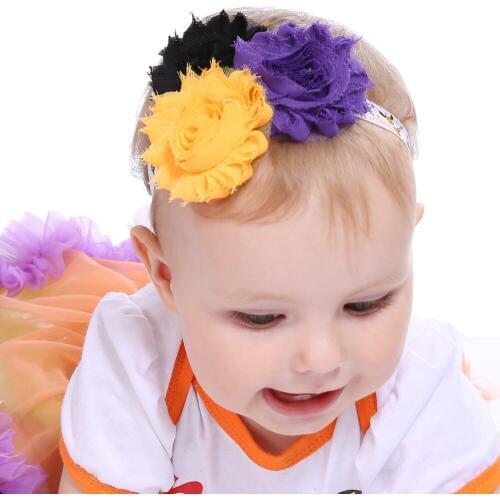 1 Piece MAYA STEPAN Children Girls Halloween Flower Accessories Hair Head Band Baby Newborn Hair Rope Headband Headwear Headwrap