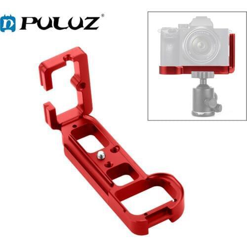 PULUZ 1/4 inch Vertical Shoot Quick Release L Plate Bracket Base Holder for Sony A7R / A7 / A7S / A7M2