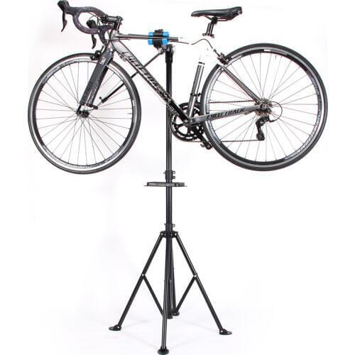 Adjustable Bicycle Repair Stand Foldable Telescopic Vertical Professional Bike Rack Bicycle Repair Tools Quick Release Rack