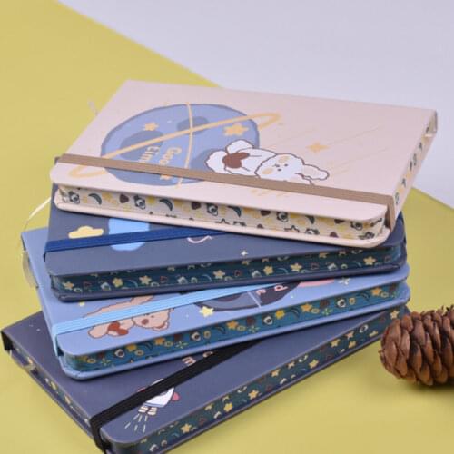 Cute Hardcover Notepad Small Fresh Notebook Korean Version A6/A7 Hand Ledger Mini Bandage Small Notepad