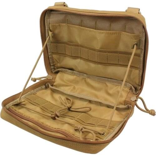 Tactical Molle Military Pouch Gun Bag Magazine Carrier Utility Multi-tool EDC Bag Outdoor Emergency Medical Kit Bag for Hunting