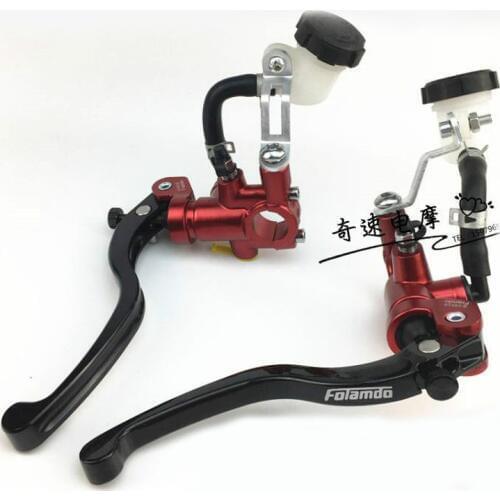 Universal 18RCS motorcycle brake clutch pump master cylinder lever handle For Yamaha Kawasaki Suzuki Honda